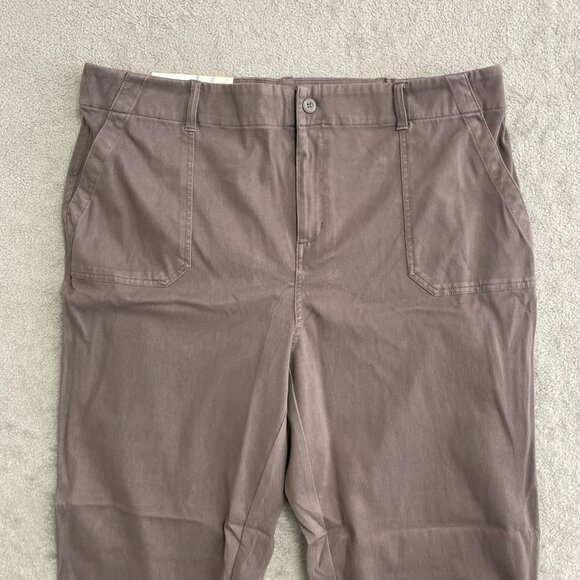 NEW 32 Degrees Cool Women's XXL Ankle Length Pants Purple Cotton/Polyester - Picture 14 of 15